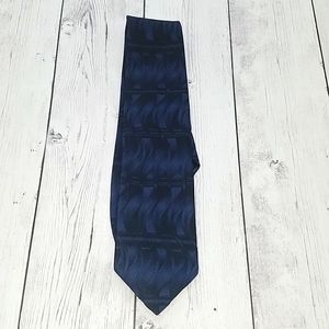 Puritan Mens Black and Blue Tie. Approximately 57 inches long